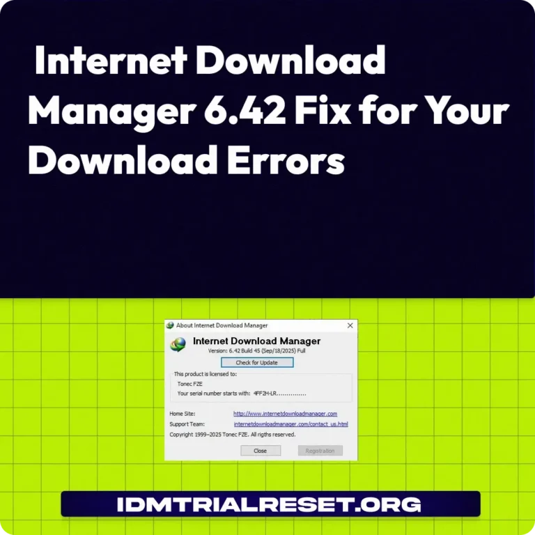 internet download manager 6.42 the ultimate fix for your download errors