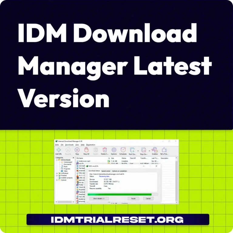 Discover the latest version of IDM Download Manager in the US. Learn how to download, install, and use IDM safely, boost your download speed, and make the most of its features.